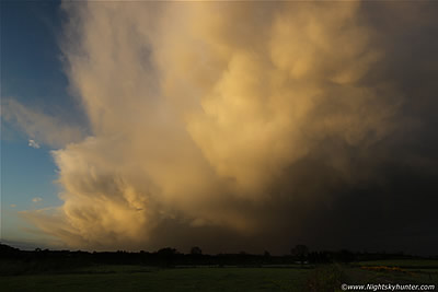 Sunset Mammatus Display Over Maghera - May 11th 2015